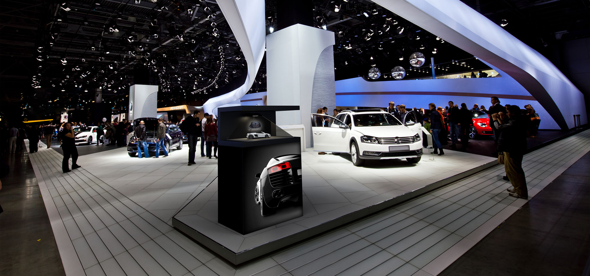Dreamoc-Display bei einem Automotive-Event